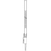 Burette with Pinch Clip & Jet  Class B 25ml  x 0.10ml